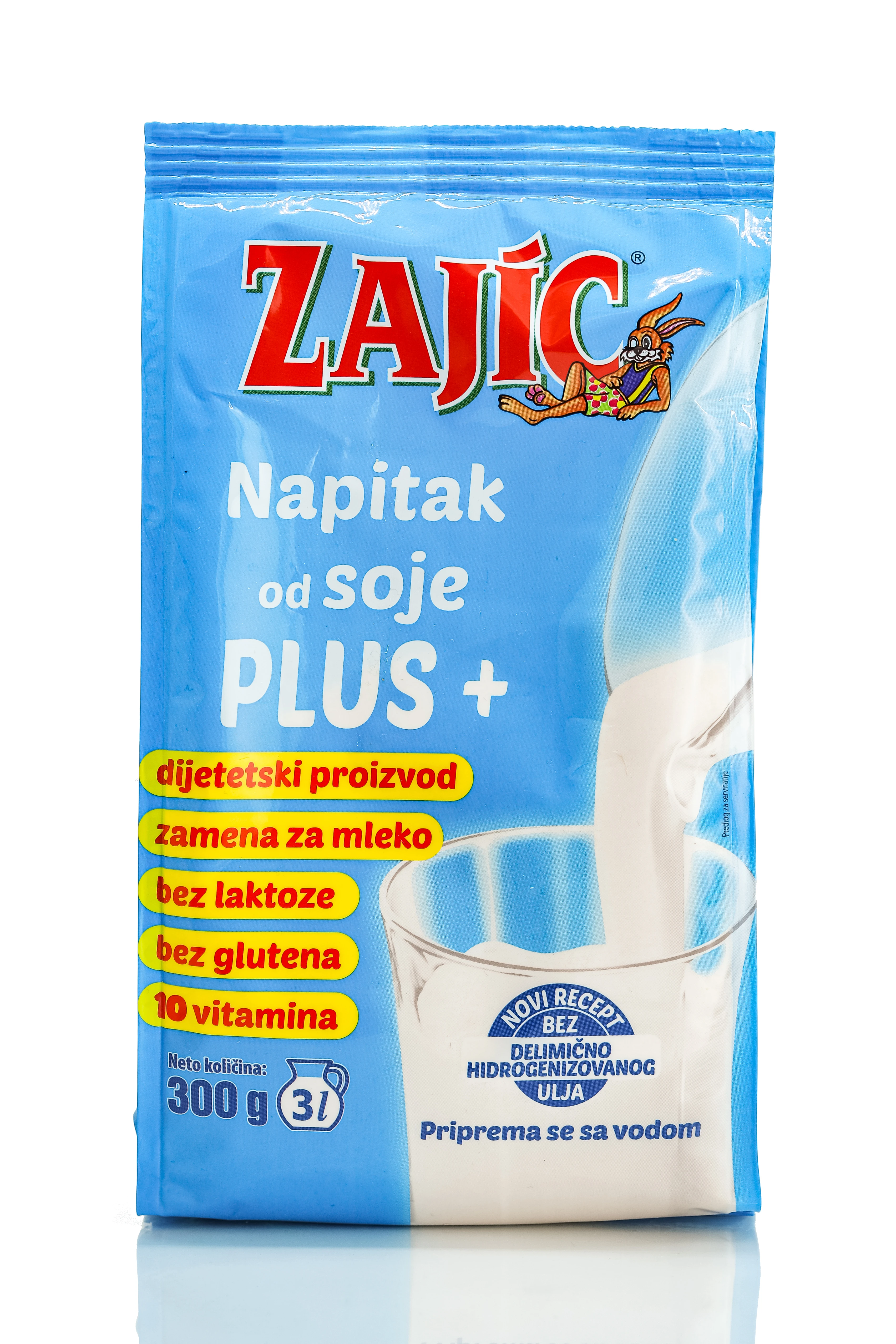 Napitak od soje u prahu Plus 300 g Zajic